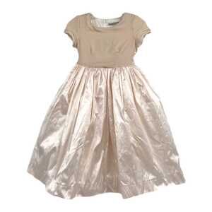 Lulla Smith Pink Velvet A-Line Dress | Girls Size 6
